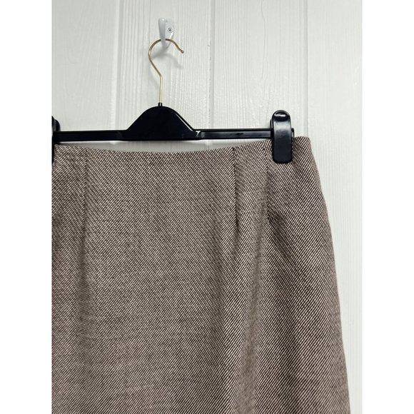 Harvé Benard Sport Women's 100% Wool Calf Length Pencil Skirt Size 14 - Picture 7 of 7